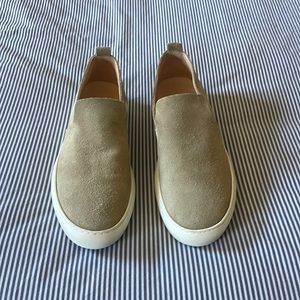 Beige Suede Astorflex Slip On Shoes size 43 (9.5ish)